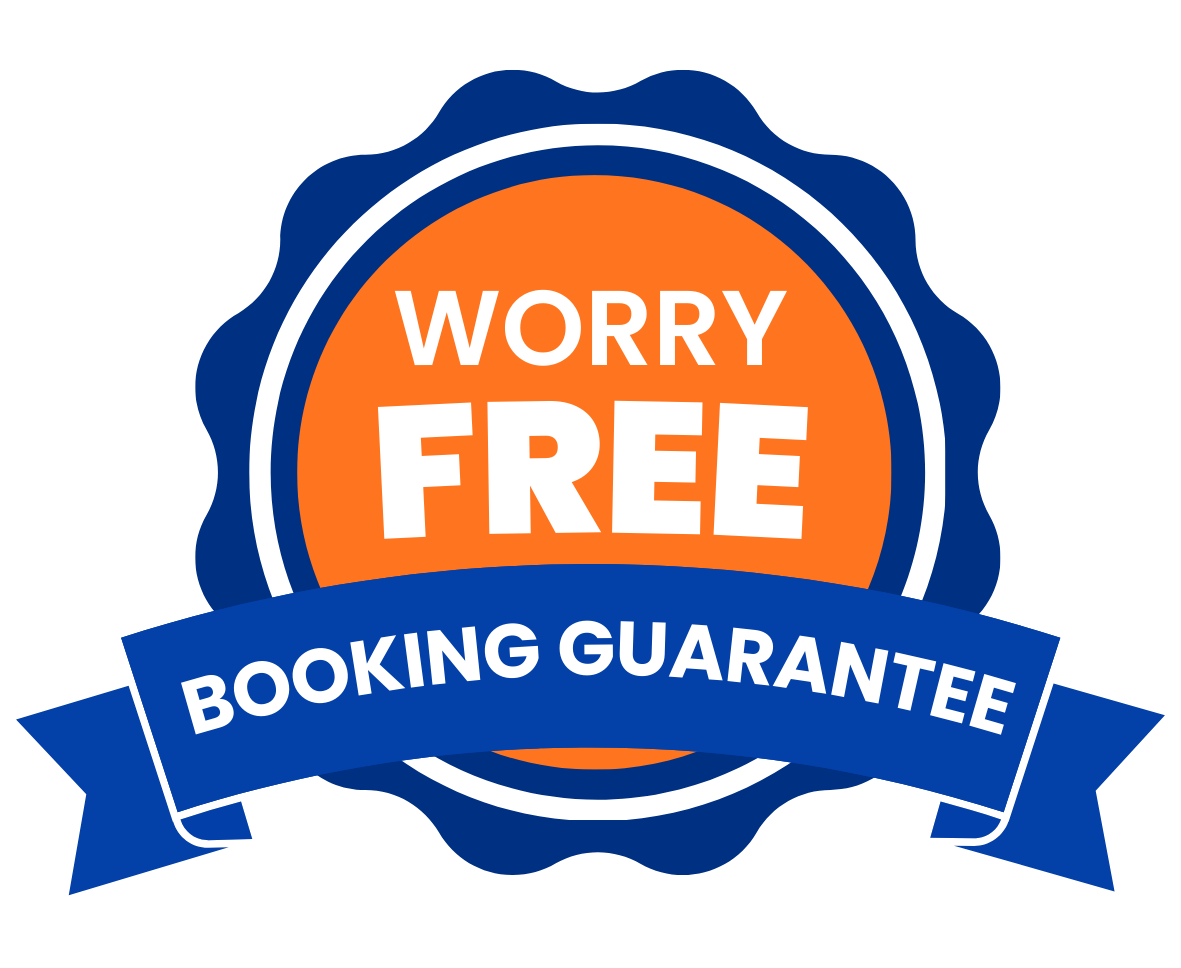 Worry Free Booking Guarantee