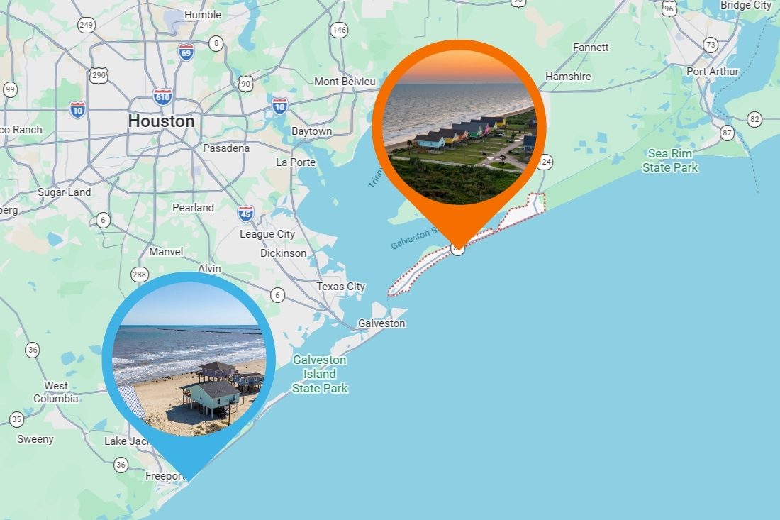 Crystal Beach vs. Surfside Beach: Which One Fits Your Trip